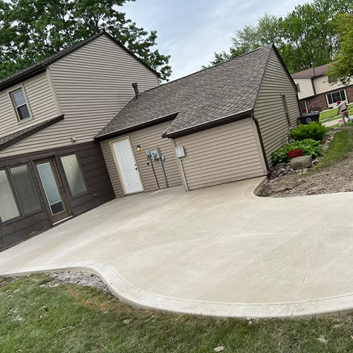 New Concrete Patio