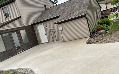 Concrete Patio